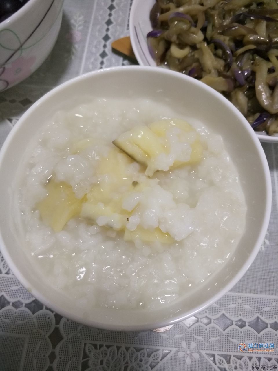 芋头稀饭 小麦饼