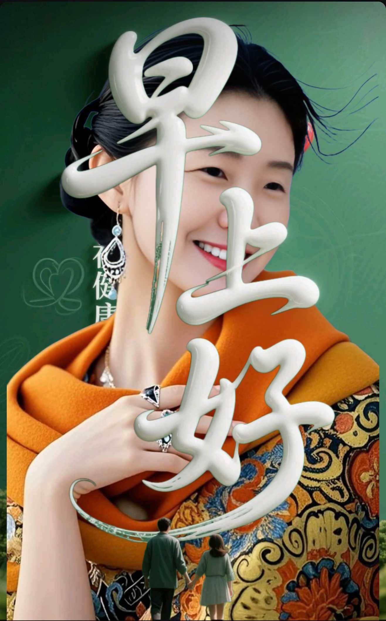 早上好！