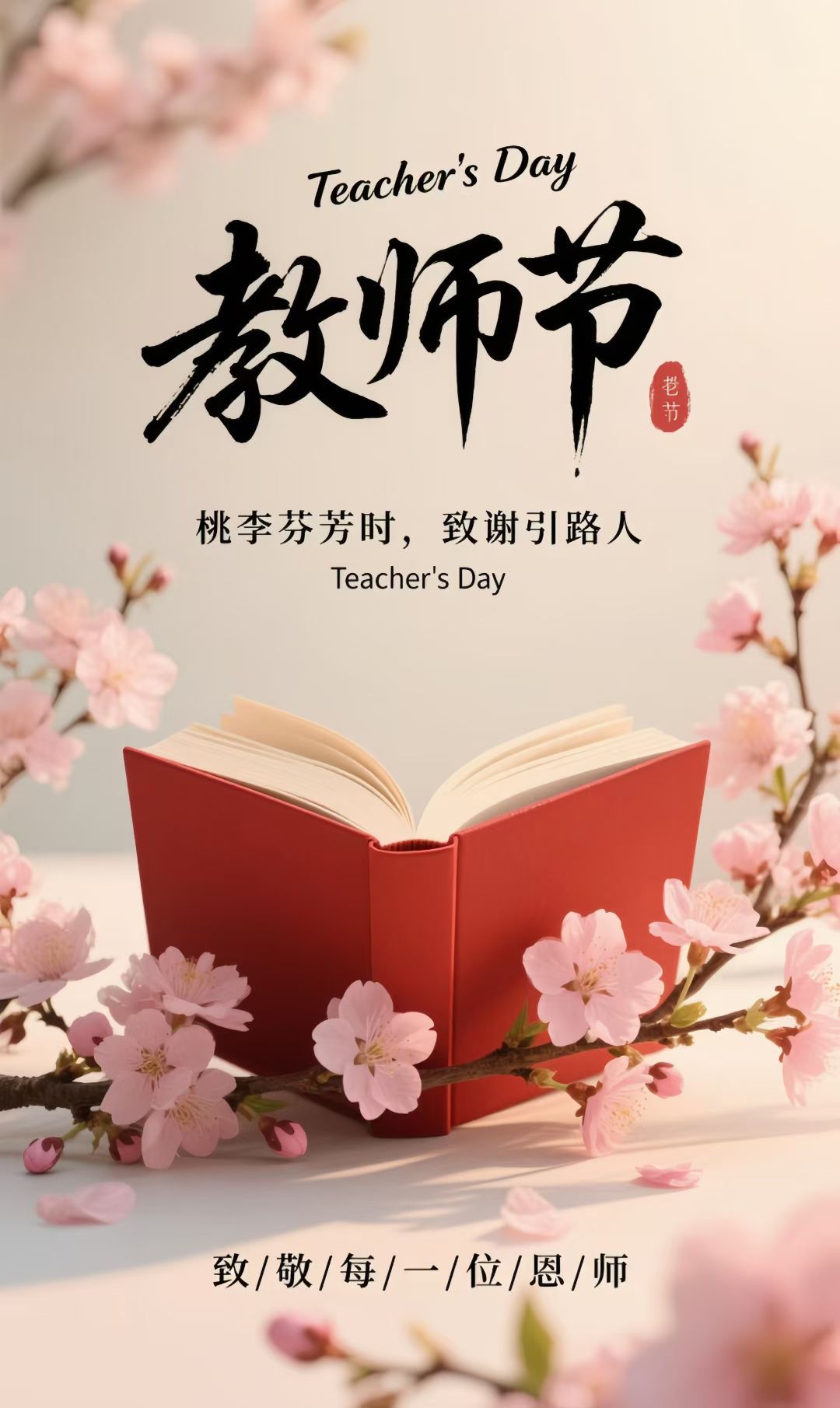 一支粉笔写尽天下事
三尺讲台讲尽师生情
祝所有老师教师节快乐
